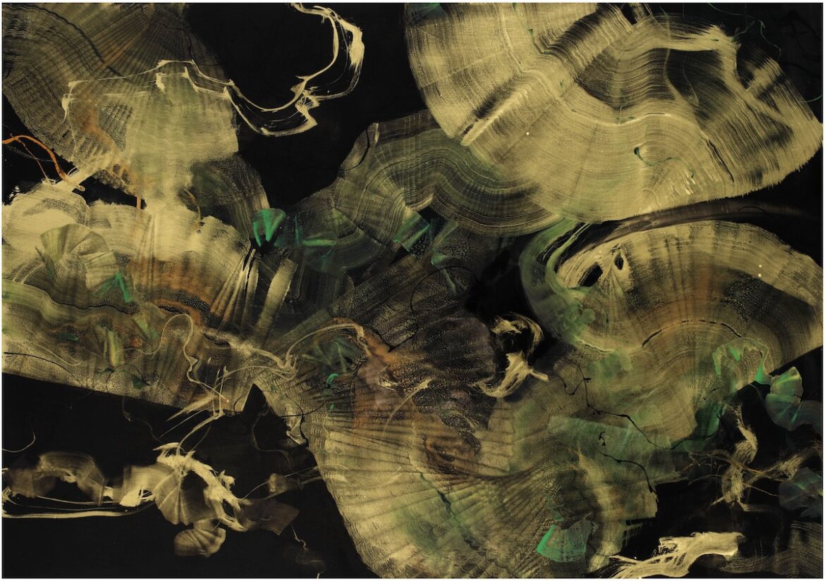 Come sogni perduti_1, 140×200 pigmenti e gomma arabica, 2025 roma
