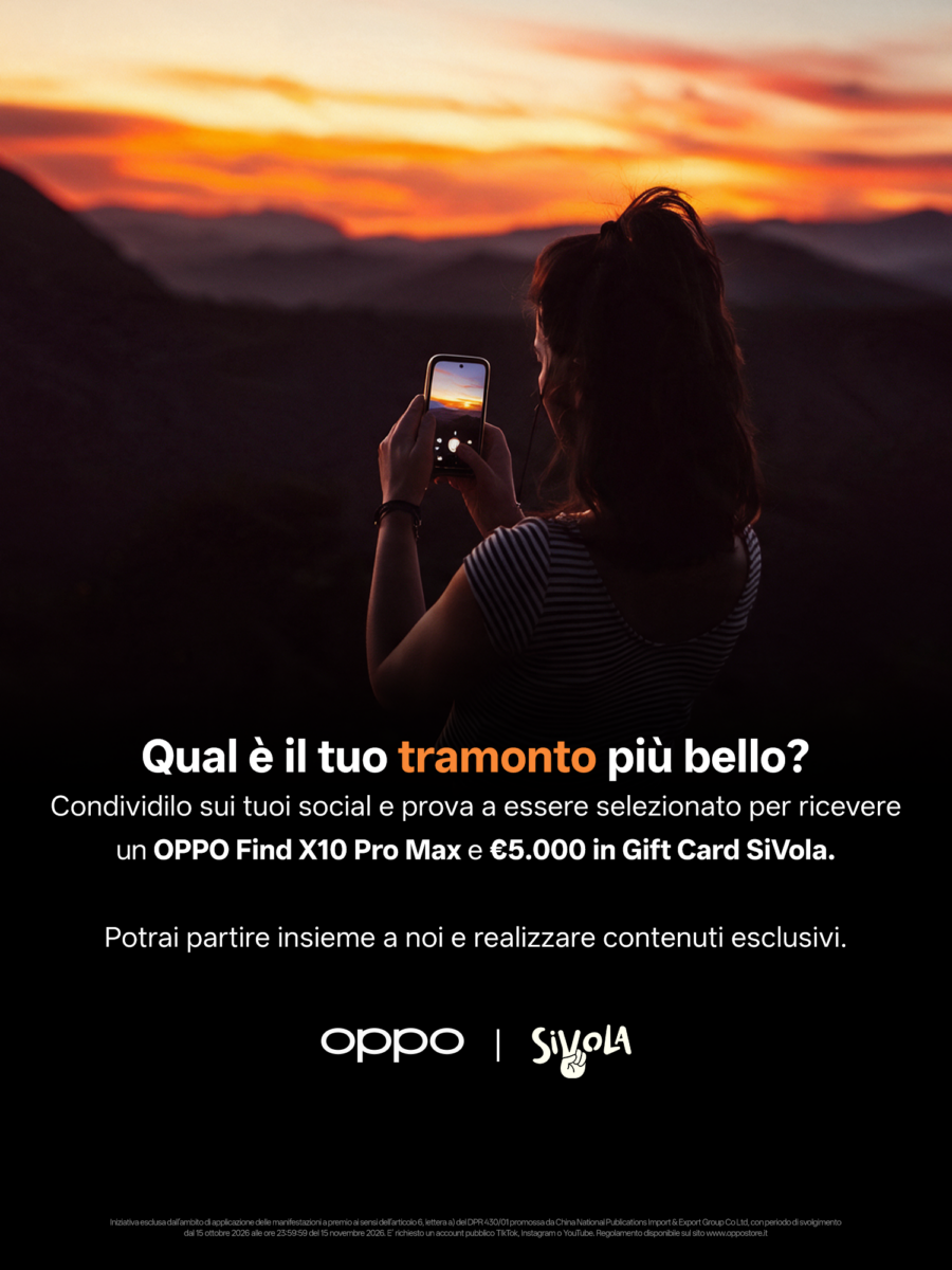 OPPO e SiVola lanciano Best Sunset
